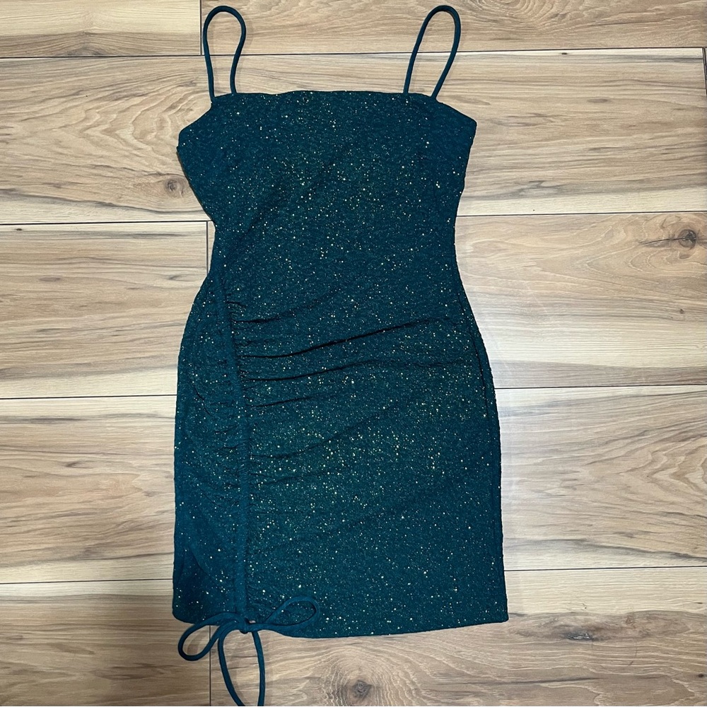 Windsor Green Glitter Sparky Dress